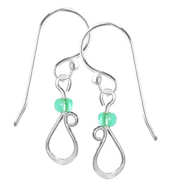 Teal Bead Loop
