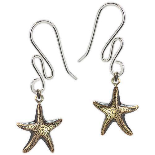 Jody Coyote Resort Gold Starfish Earring